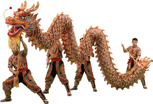 dragon bailando